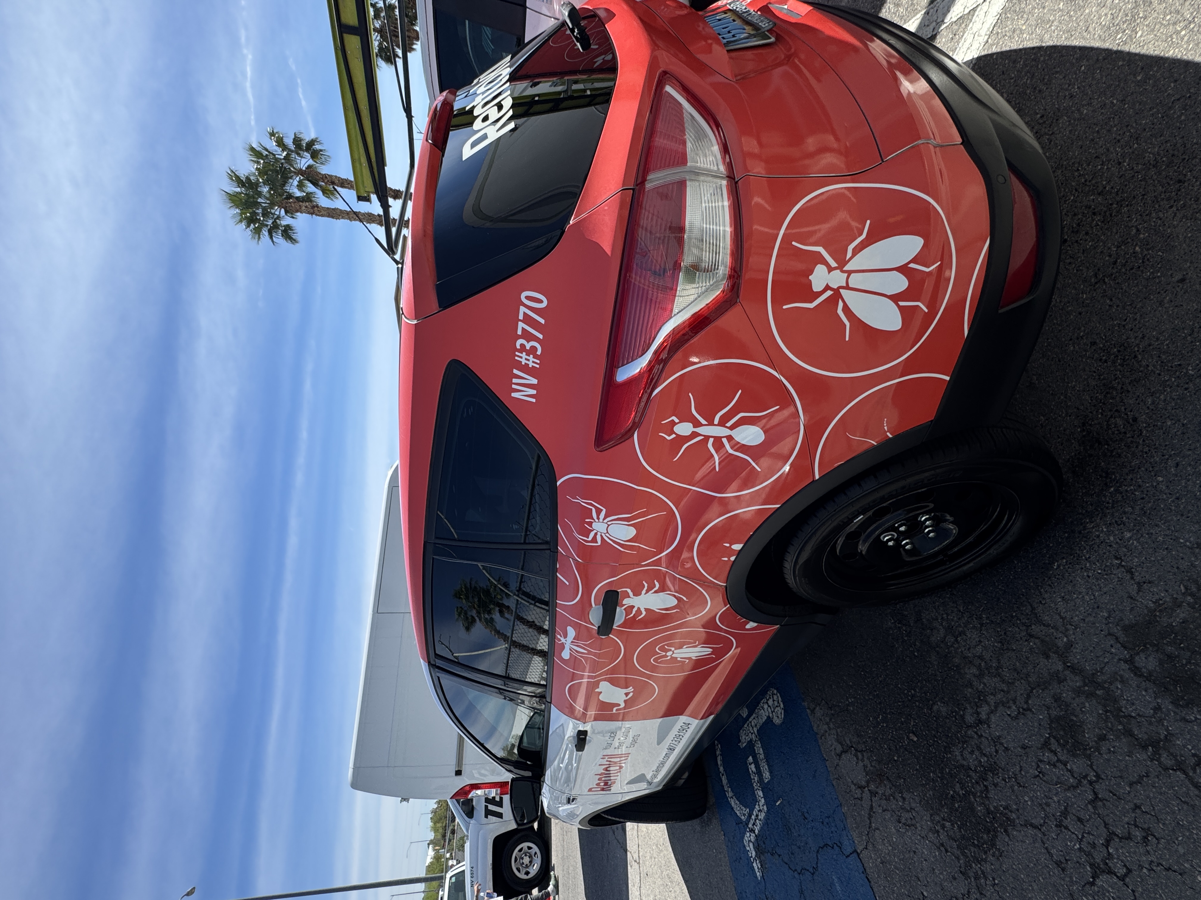 Terminix fleet truck detailed by Milkyway Detailz Las Vegas