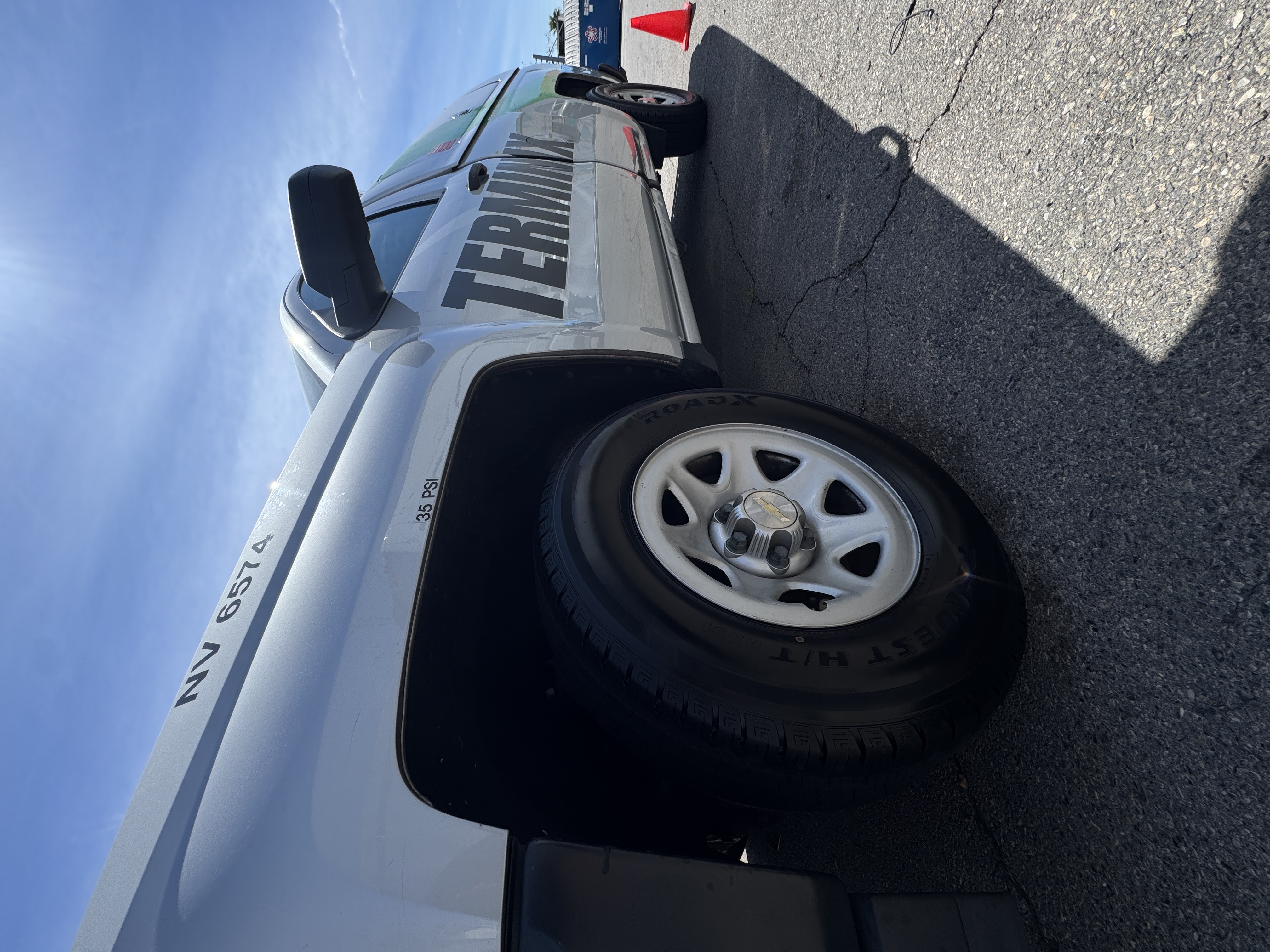Terminix work truck detailed by Milkyway Detailz Las Vegas